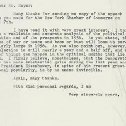 Letter: 1955 April 22