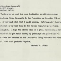 Telegram: 1951 July 16