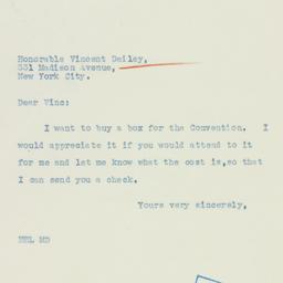 Letter: 1936 May 15