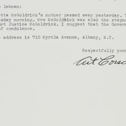 Letter: 1946 September 15
