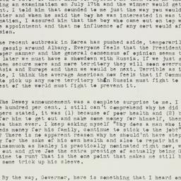 Letter: 1950 June 29