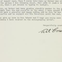Letter: 1948 March 27