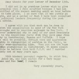 Letter: 1948 December 17