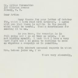 Letter: 1950 October 14