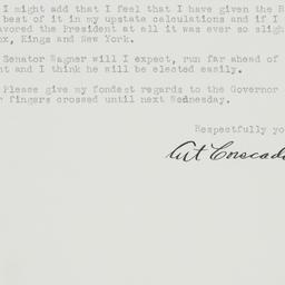 Letter: 1944 November 1