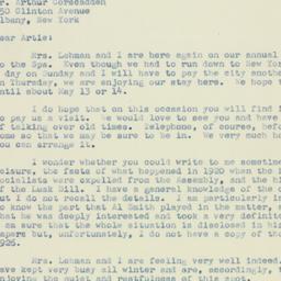 Letter: 1947 April 29