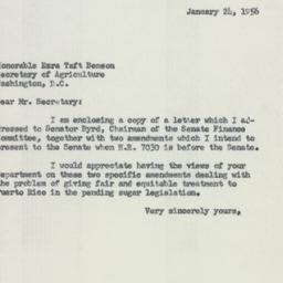 Letter: 1956 January 24