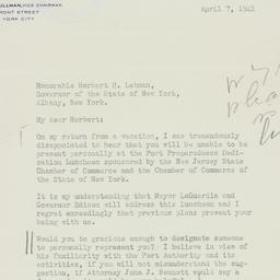 Letter: 1941 April 7