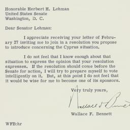 Letter: 1956 February 29