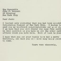 Letter: 1945 December 27