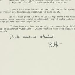 Memorandum: 1956 April 12