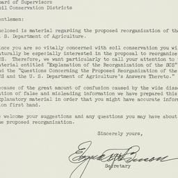 Letter: 1953 October 27