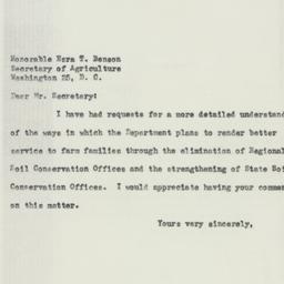 Letter: 1953 October 22