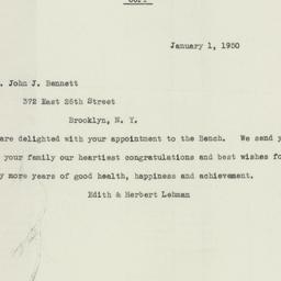 Telegram: 1950 January 1