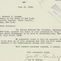 Letter: 1936 June 24
