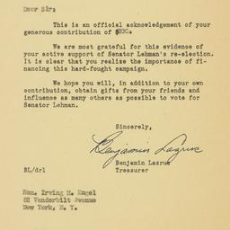 Letter: 1950 October 25