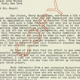 Letter: 1948 March 9