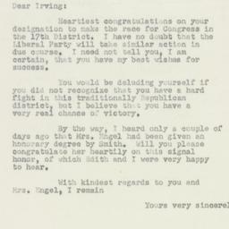 Letter: 1950 June 21