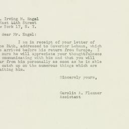 Letter: 1949 June 27