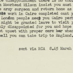 Letter: 1944 March 28