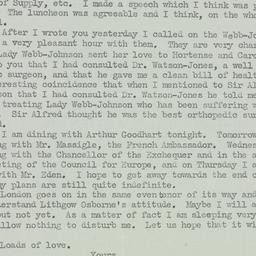 Telegram: 1944 November 20