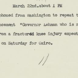 Letter: 1944 March 22