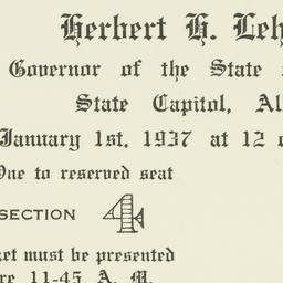 Invitation: 1937 January 1