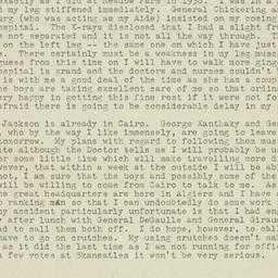 Telegram: 1944 March 17