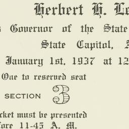 Invitation: 1937 January 1