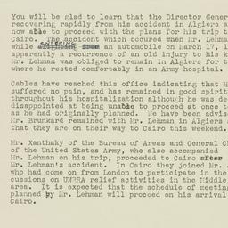 Telegram: 1944 March 25