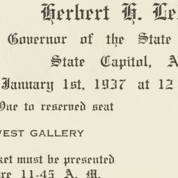 Invitation: 1937 January 1