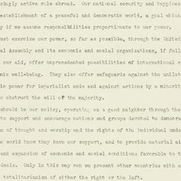 Administrative Record: 1947...