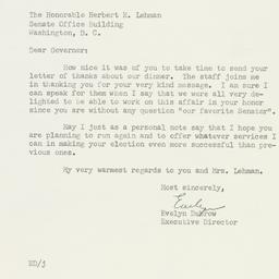 Letter: 1956 February 16