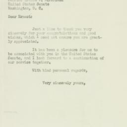 Letter: 1950 November 15