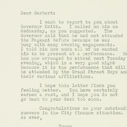 Letter: 1933 September 29