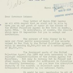 Letter: 1936 March 27