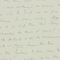 Letter: 1949 September 9