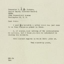 Letter: 1946 September 30