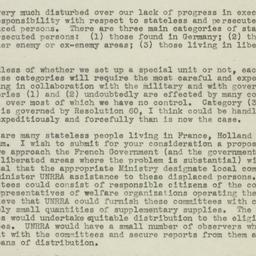 Memorandum: 1945 June 26