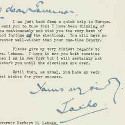 Letter: 1946 October 28