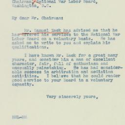 Letter: 1942 November 16