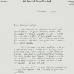 Letter: 1936 September 11