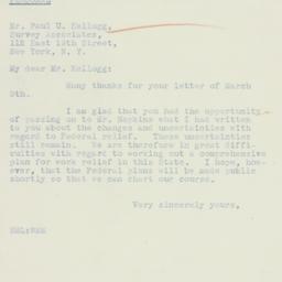 Letter: 1934 March 12