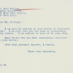Letter: 1936 September 15