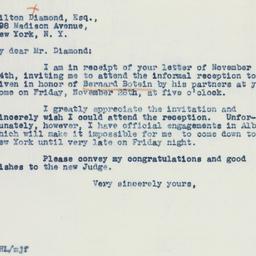 Letter: 1941 November 26