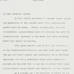 Letter: 1937 July 20