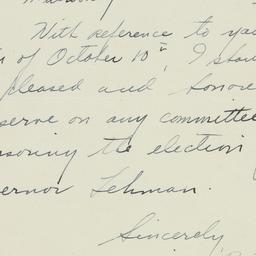Note: 1946 October 11