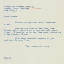 Letter: 1942 November 17