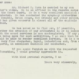 Letter: 1951 March 12