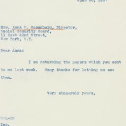 Letter: 1937 June 30